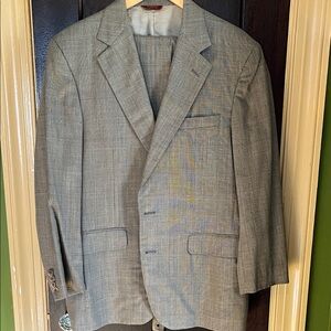 Custom Corbin/John Mazzo Classic Gray Men's Blazer